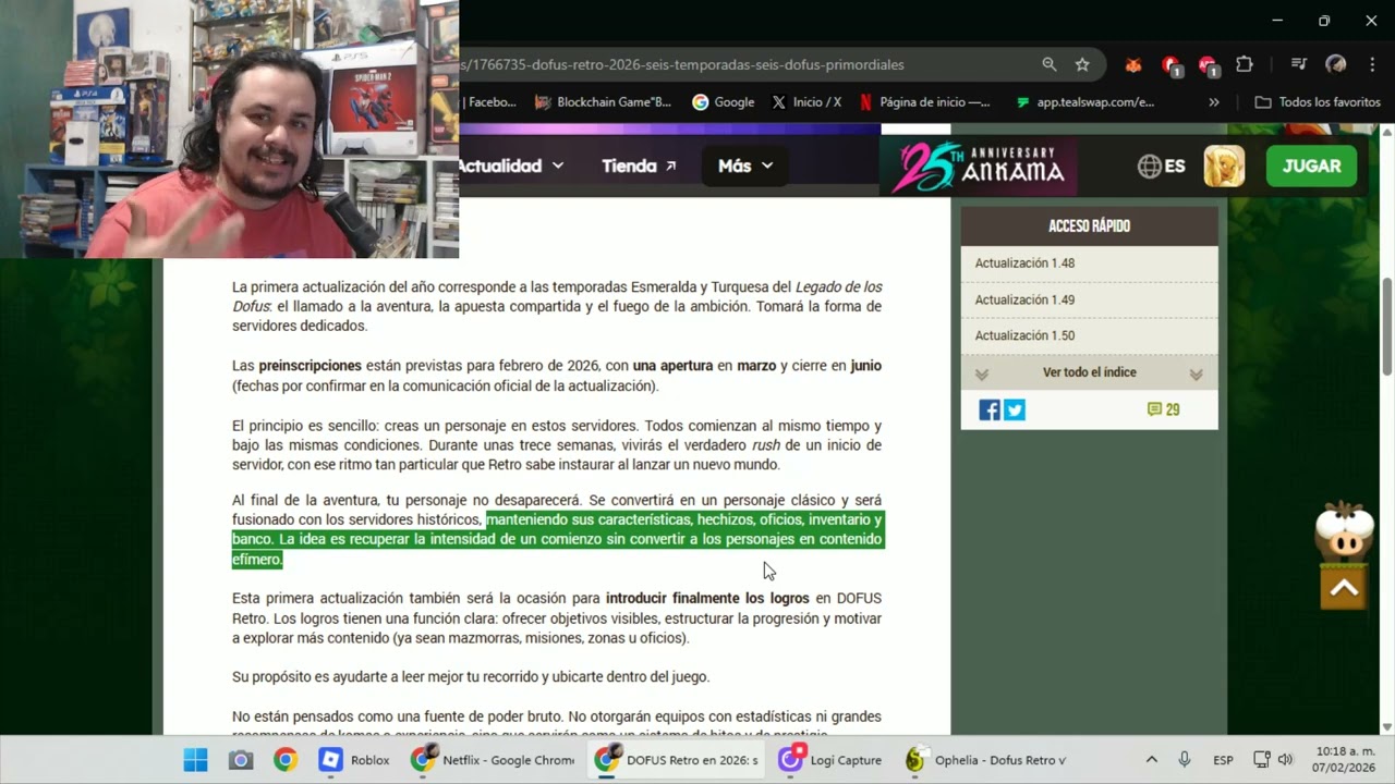 Todo Sobre el NUEVO SERVIDOR #dofusretro  fecha curiocidades y lo que necesitas saber!.