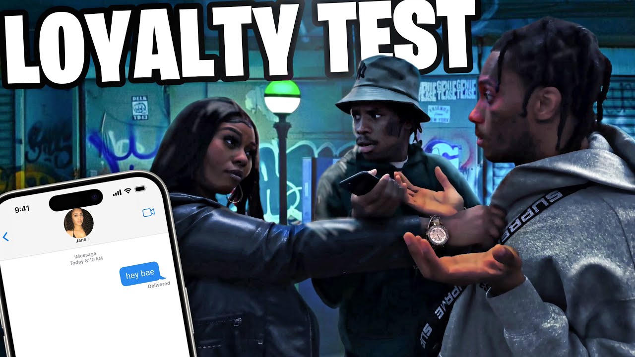 COUPLE SWITCH PHONES LOYALTY TEST 💔😮‍💨