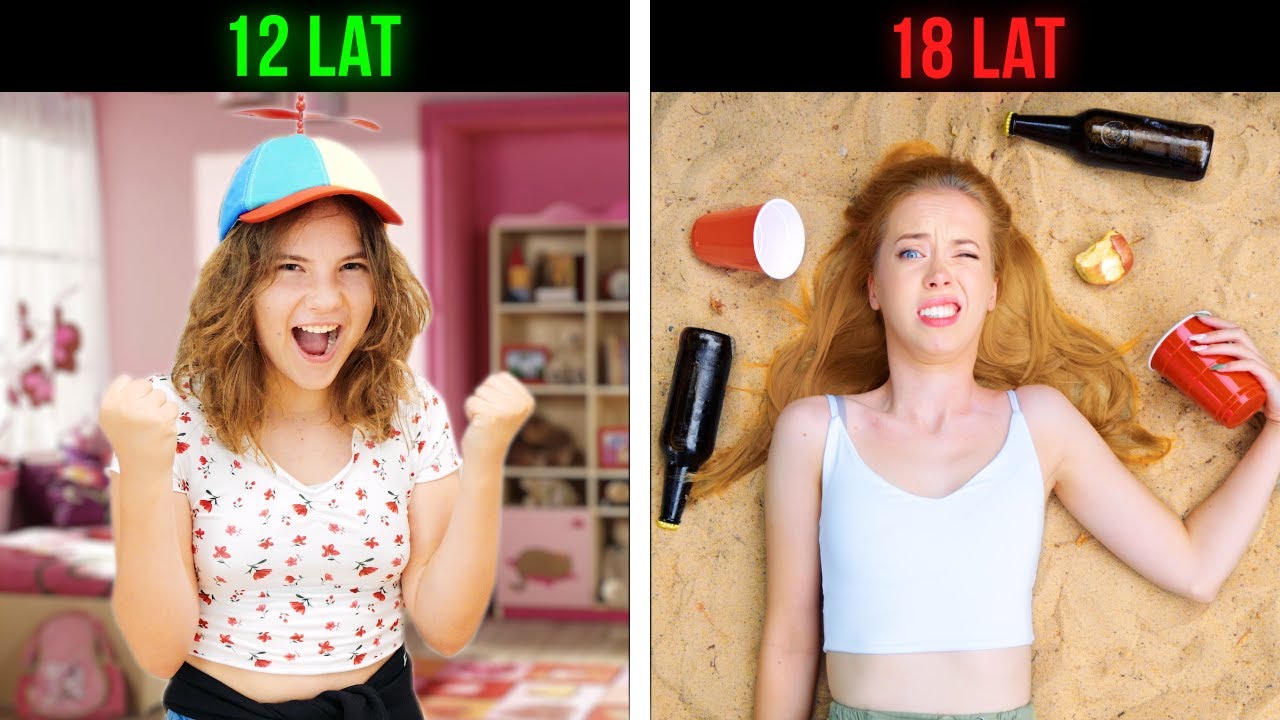 WAKACJE - 12-latek vs 18-latek