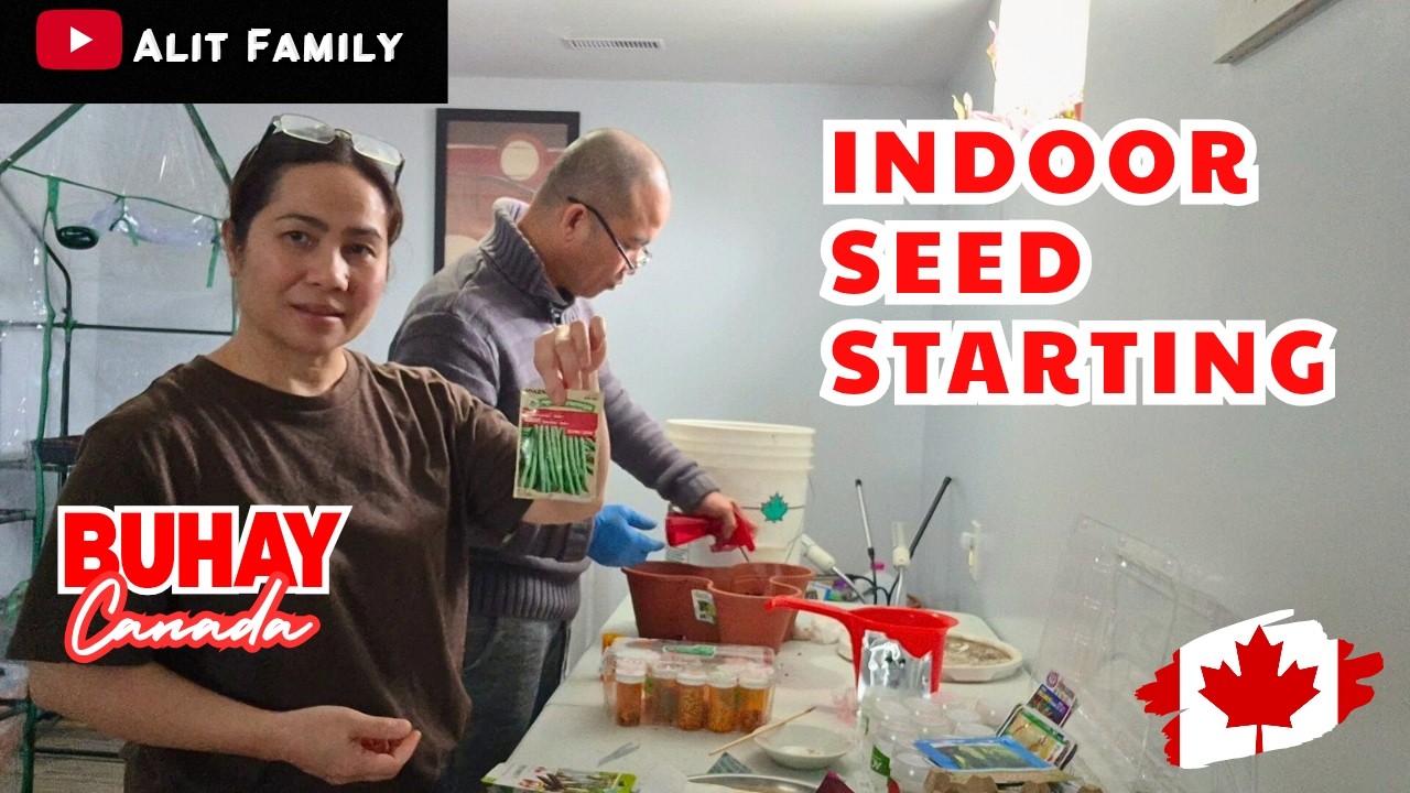 Paano kami nagpapatubo ng mga gulay dito sa Canada? #canadavlogs #buhaycanada