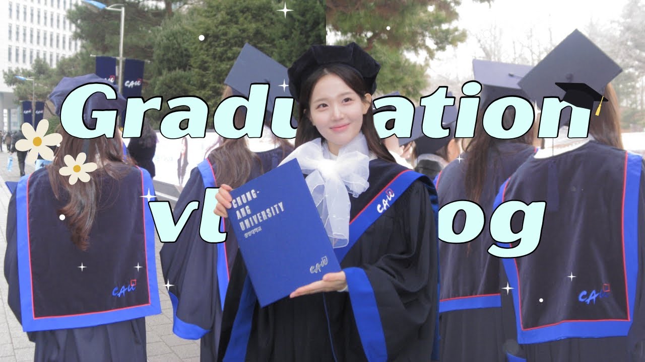 [졸업 브이로그] 나 드디어 졸업이야🎓🍀