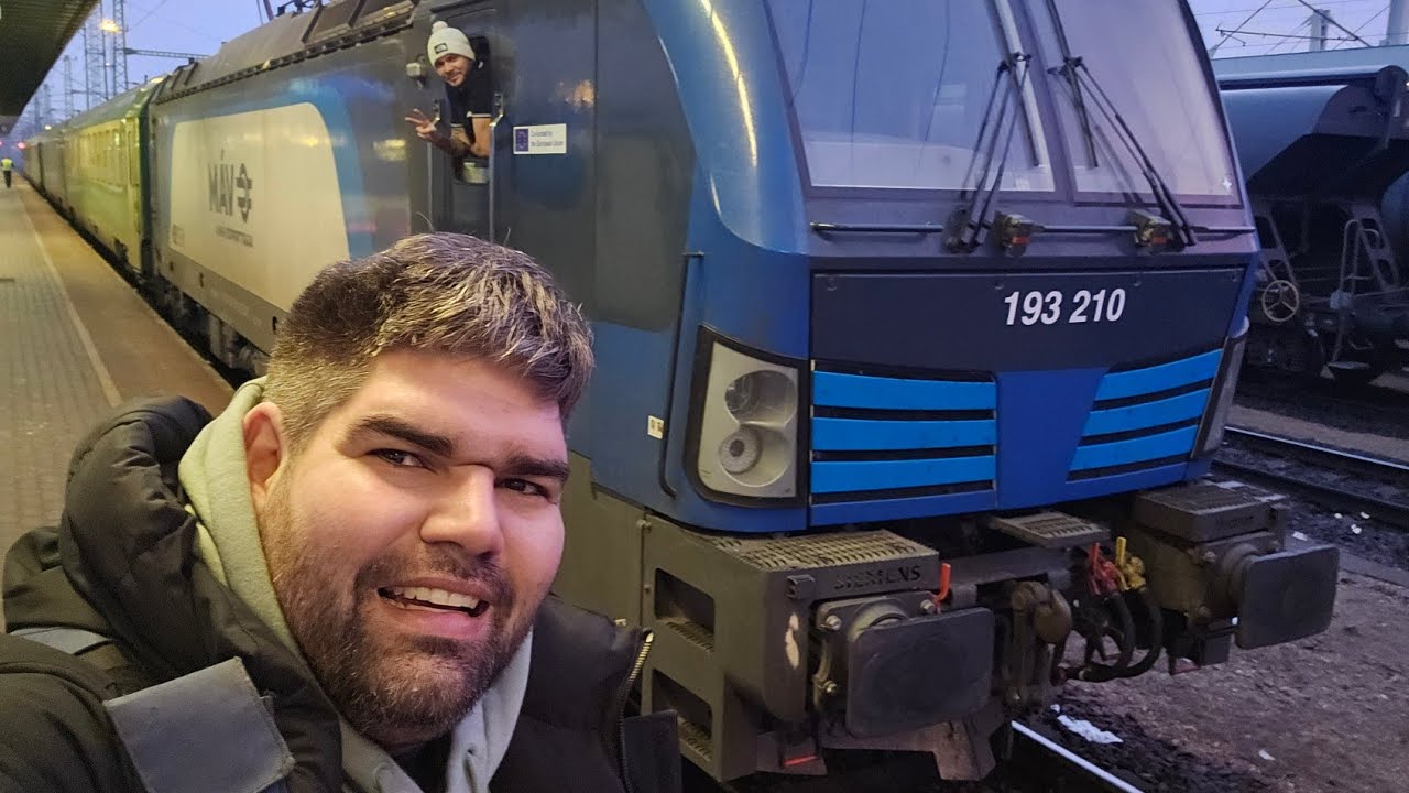 Sopron vasútállómás körbetekintős videó 2026.01.25 vasárnap