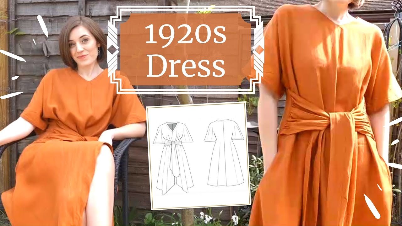 I Made a 1920s Dress from a MODERN Sewing Pattern | Anna Dress by Style Sew Me