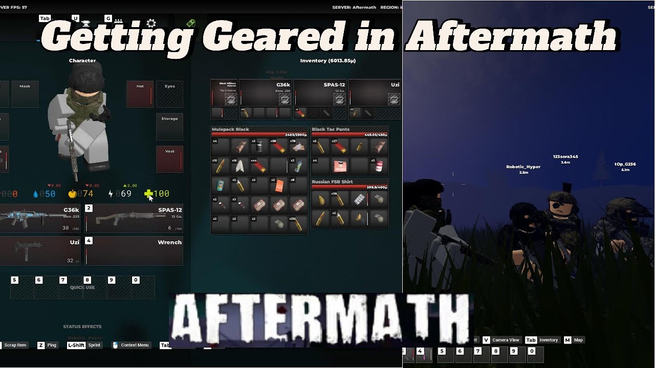 Getting Stacked in Aftermath