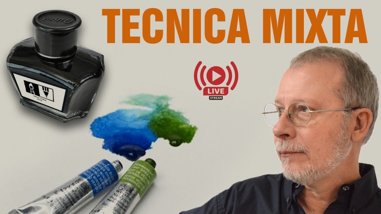 TECNICA MIXTA, Acuarela y tinta china