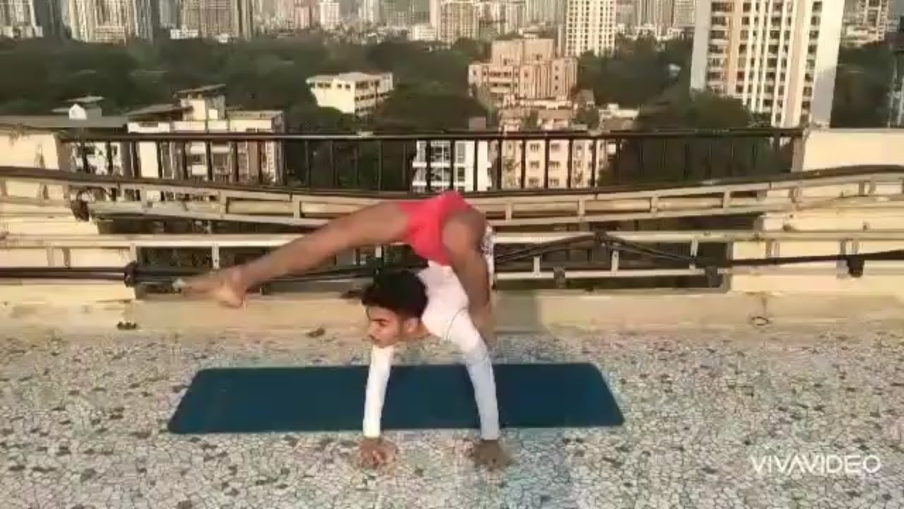 2nd Winner-Keaval Bheda, Prayas-Vijay ka, State Level Yogasana Competition-2020, AOL Institute,