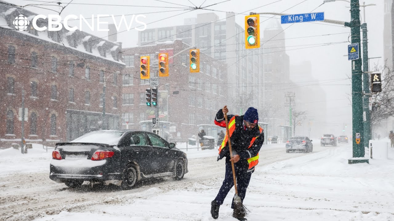 Toronto sees major transit delays as city digs out of record-breaking snowstorm
