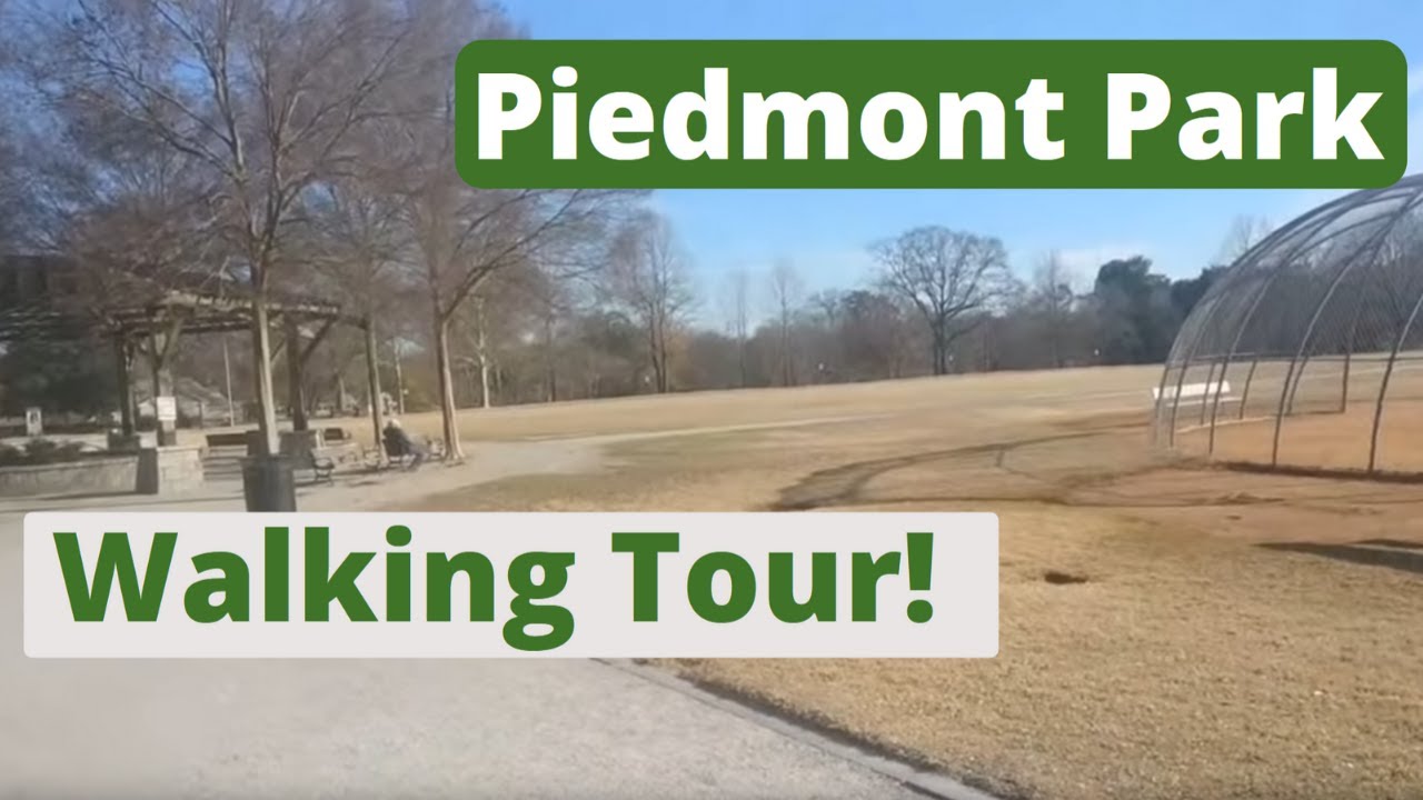 Piedmont Park Walk Tour in Atlanta LIVE - 1st Outdoor Stream!
