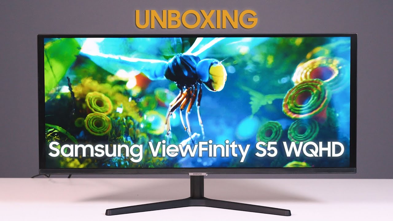 Unboxing Monitor Profissional Samsung ViewFinity S5 | You Get