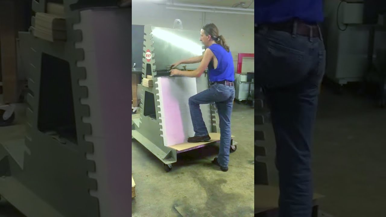 Padding Press, by Barnhart Equipment