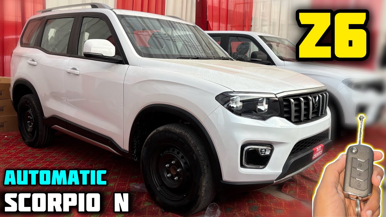 Mahindra Scorpio N Z6 Diesel Automatic 2025 Review ✅ Detailed Review of Scorpio N Z6 Mode