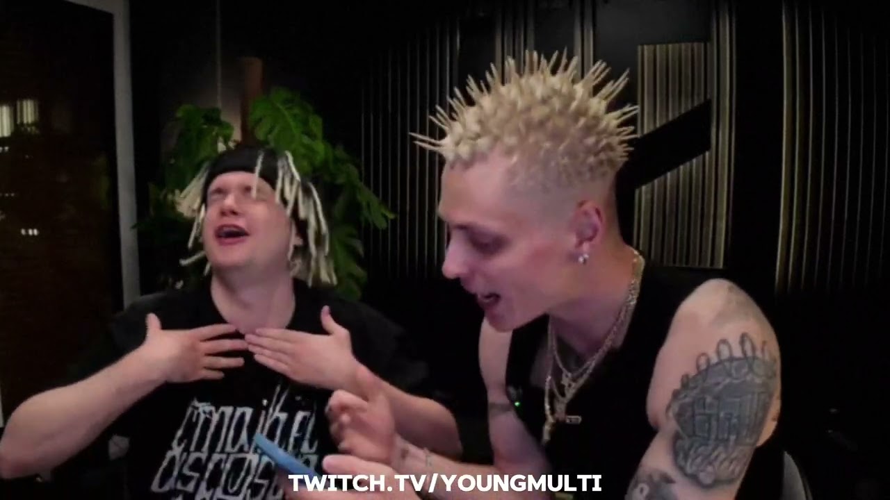 Young Multi x Oki - Freestyle na streamie