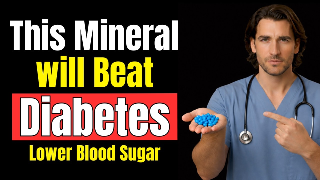Doctors Reveal 3 Minerals That Help Lower Blood Sugar & HbA1c Naturally