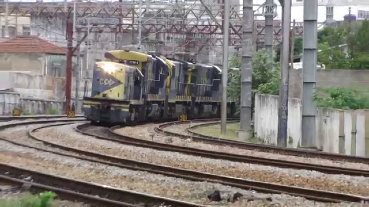 Cruzamento de trens da MRS