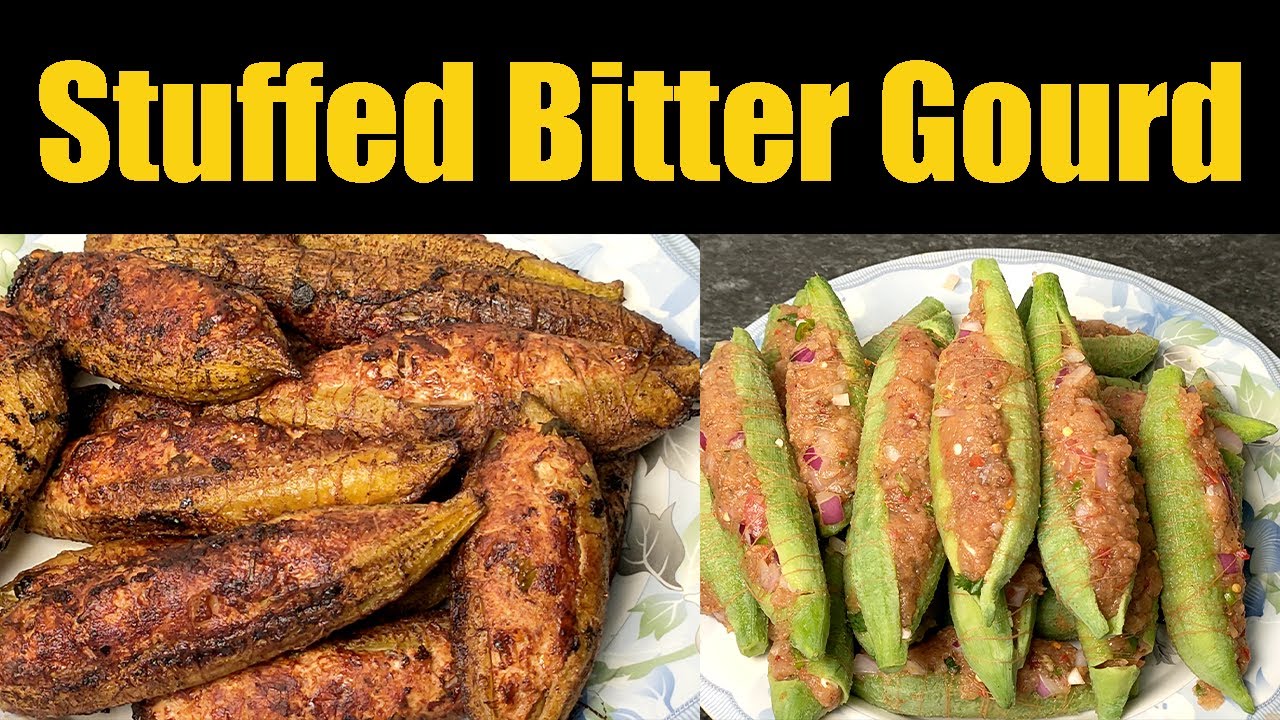 Stuffed Karela Recipe | Stuffed Bitter Gourd Recipe | Bharwa Keema Karela Recipe