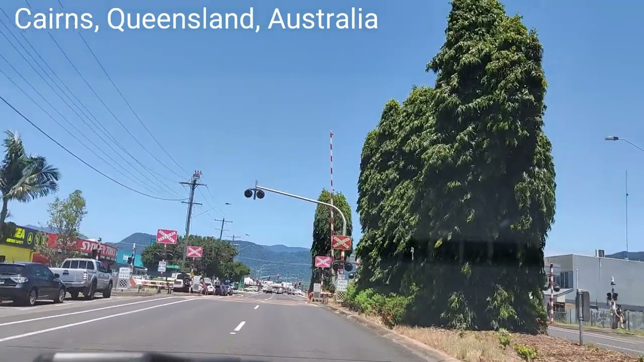 CAIRNS AUSTRALIA Part 5: Cairns City - Driving in Cairns to DFO shopping centre #queensland