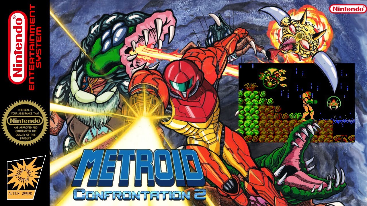 Metroid Confrontation 2: Return to SR388 - Hack of Metroid [NES]