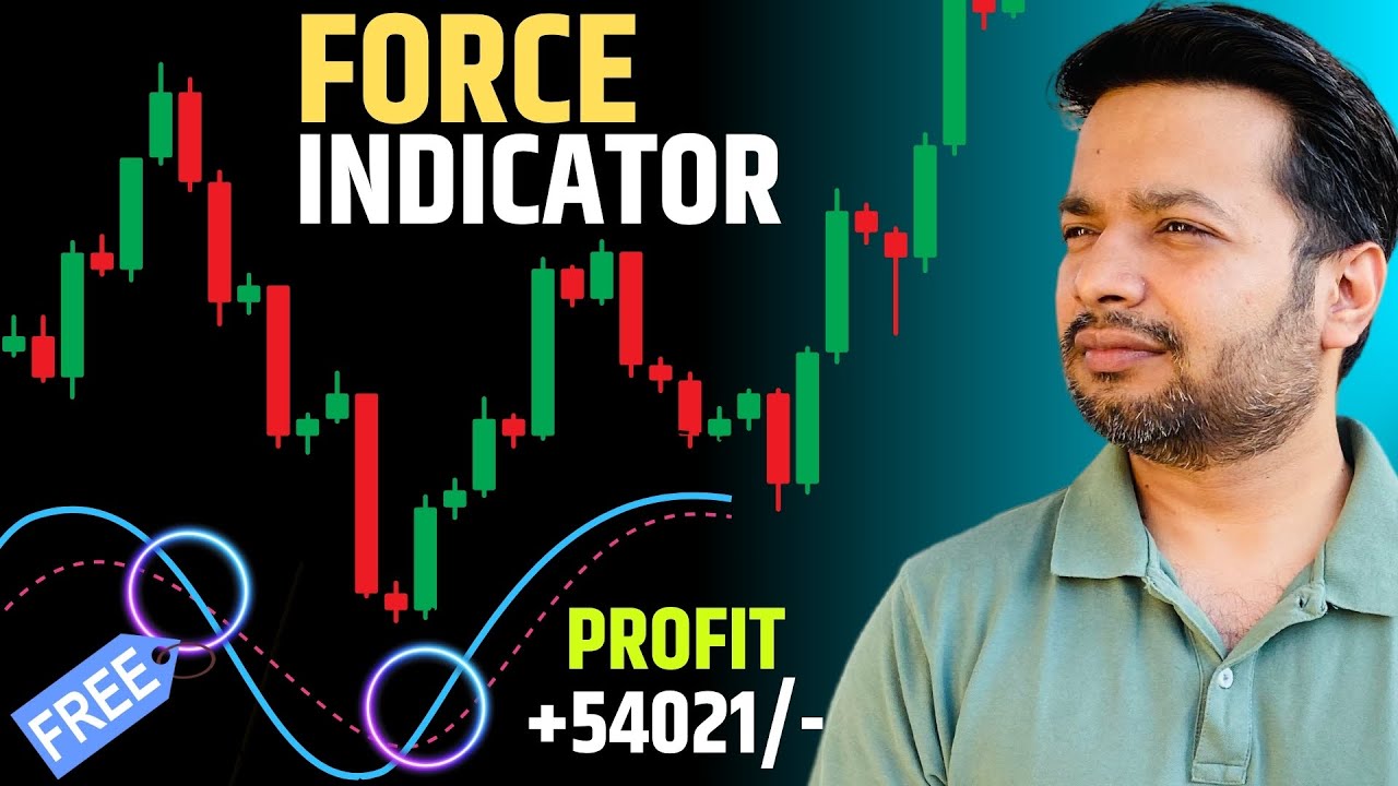 Force Index का जादू! 📊 Powerful Strategy with Moving Average | Free Indicator in Hindi