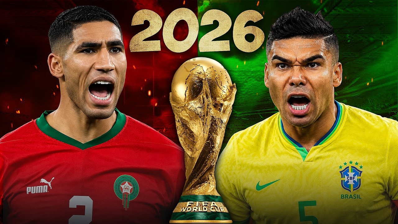 Brazil vs Morocco: The Most Shocking Prediction of World Cup 2026!