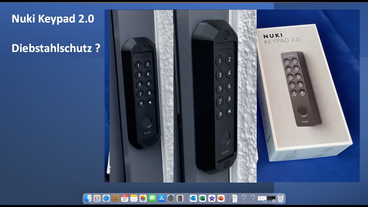 Nuki Keypad 2.0 Schutz Cover Diebstahlschutz