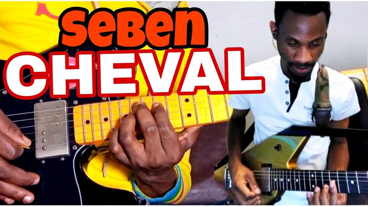 Seben Cheval _Style Fally Ipupa _🔥🔥Ft Marc Bertrand _Guitar Solo TUTORIAL LESSON added _ Ruben Idy