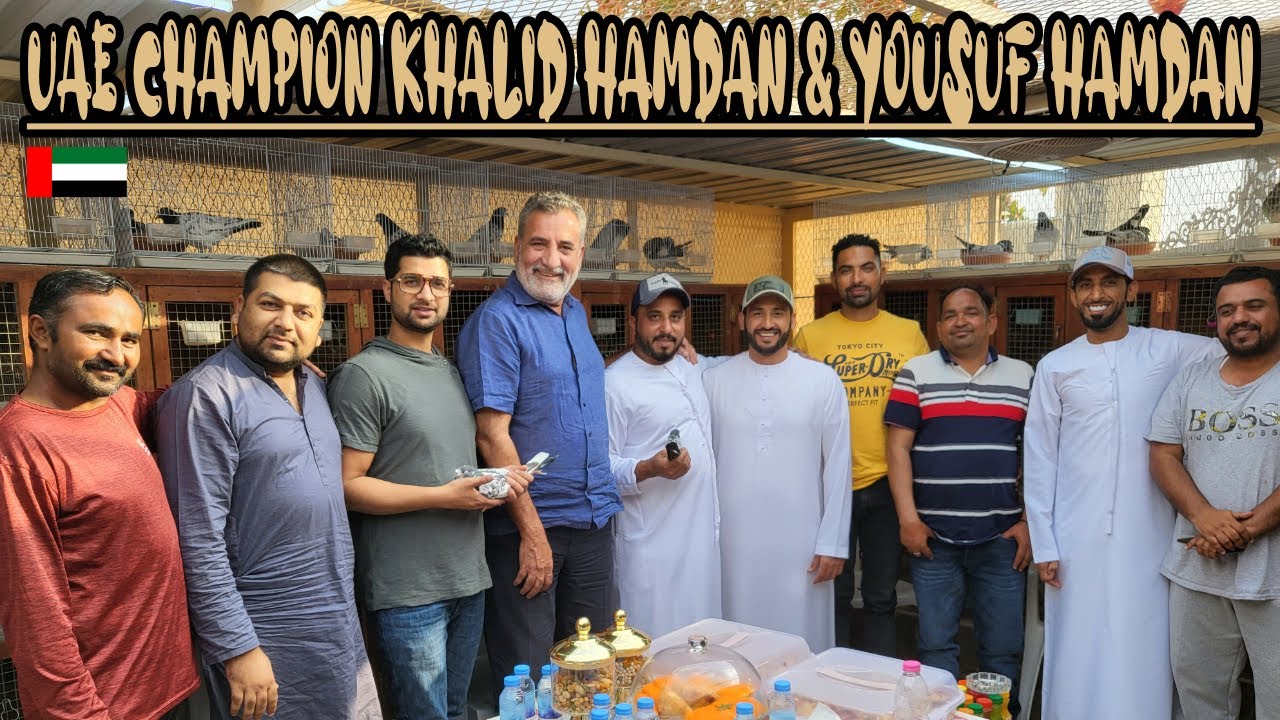 UAE CHAMPION YOUSUF HAMDAN & KHALID HAMDAN PIGEON INTERVIEW||