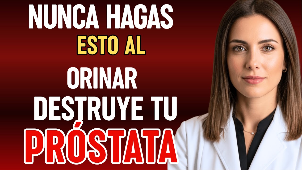NUNCA HAGAS ESTO AL ORINAR (Destruye tu próstata en silencio)