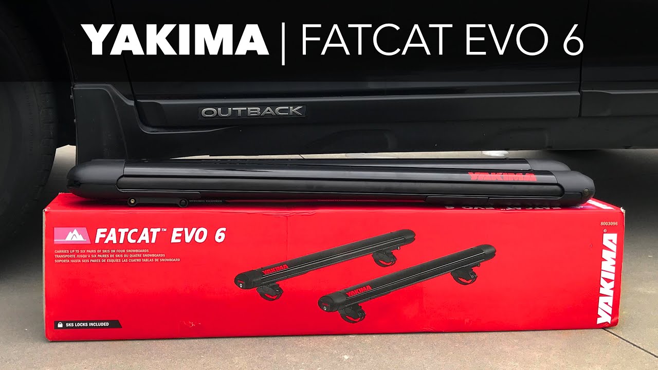 Yakima FatCat 6 EVO Installation on Subaru Outback