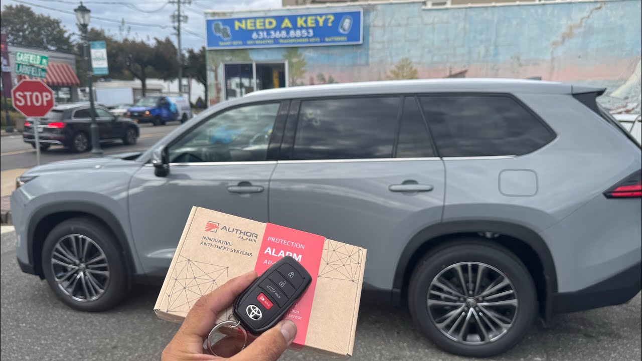 2025 Toyota Grand Highlander Hybrid MAX      IGLA PINCODE ANTI-THEFT SYSTEM 