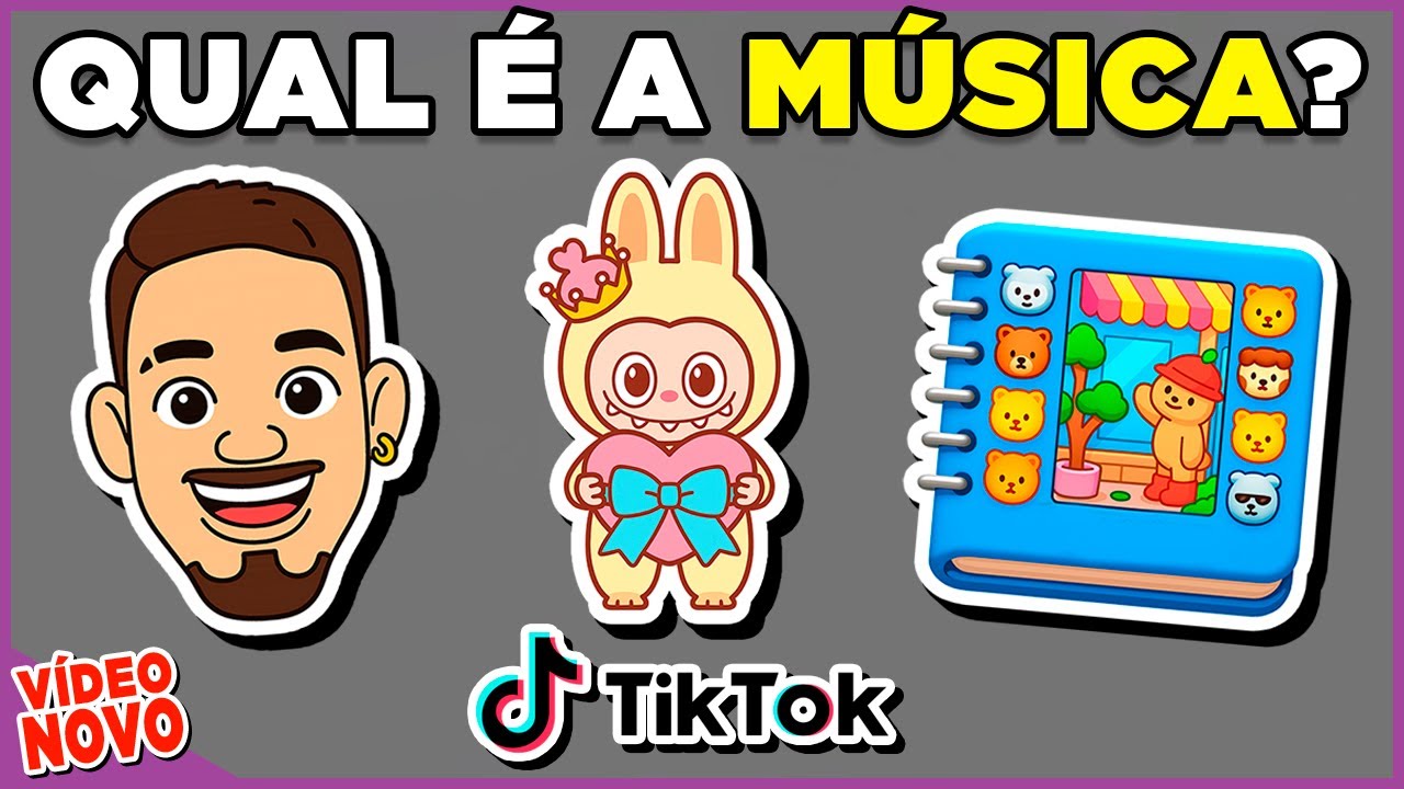 😱 ADIVINHE A MÚSICA DO TIKTOK COM EMOJIS 🤔 | Quem está cantando? | Sem palavrão #quiz​ #galáxiaquiz