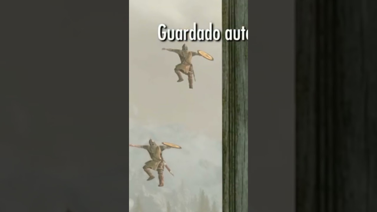 ca&iacute;da libre #skyrim #short #gamertorpe