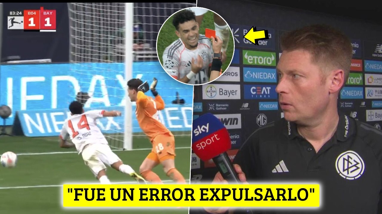 ¡ESCÁNDALO! Árbitro CONFIESA que expulsó MAL a Luis Díaz😱¡REACCIÓNES! - ¿SE CANCELA la FINALISSIMA?