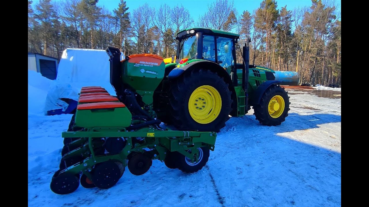 Новая сеялка Amazone Precea 6000 super. Краткий обзор