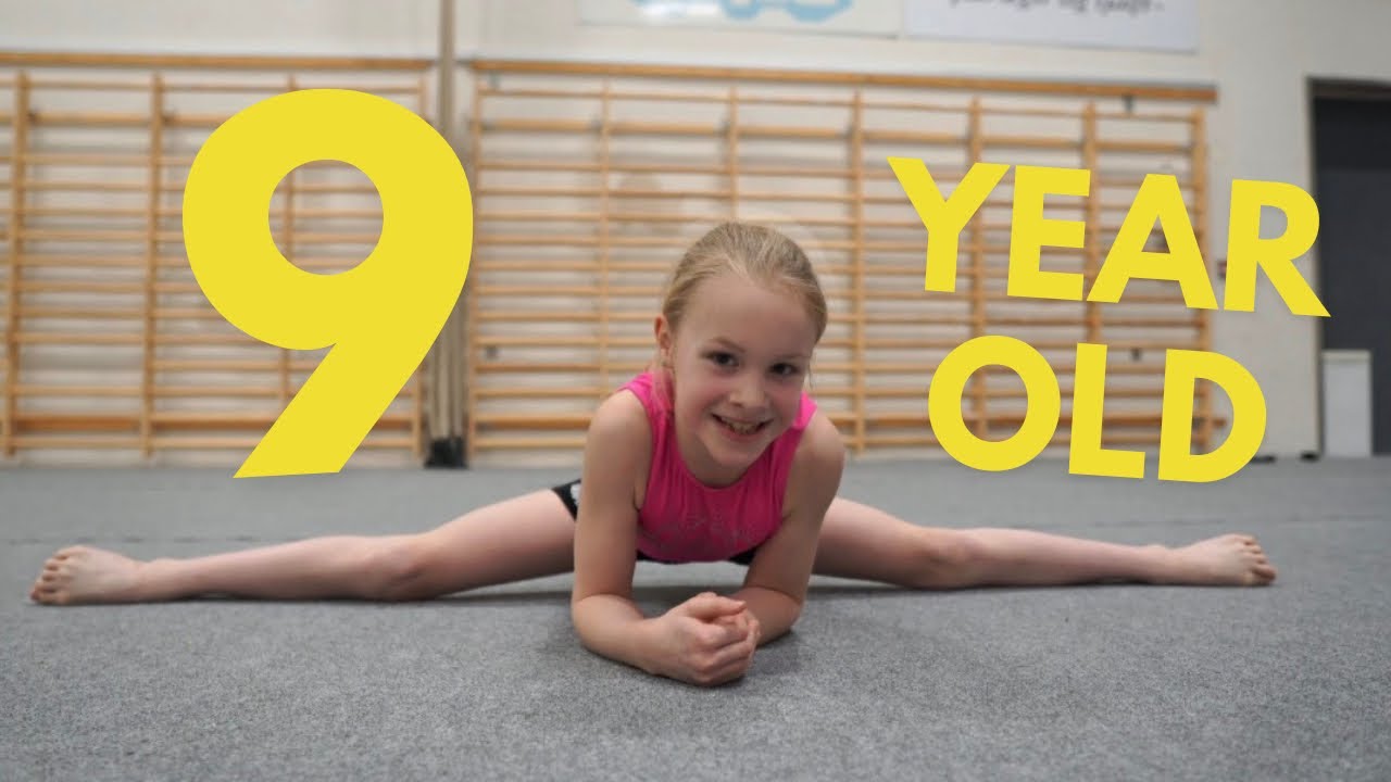 Потрясающая 9-летняя гимнастка Виктория!