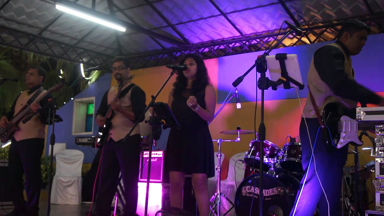 Goan Band cascades performing Hot Hot Hot