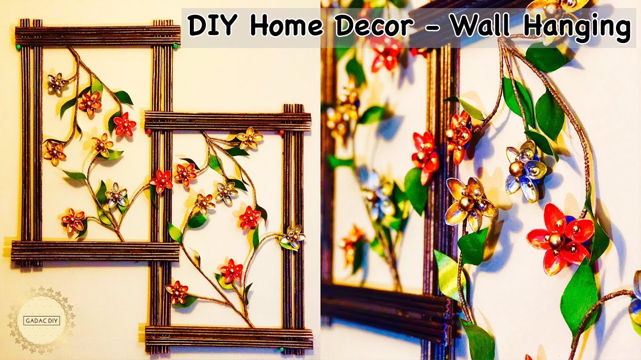 DIY Wall Hanging Crafts | diy wall decor | wall hanging craft idea | Unique wall hanging