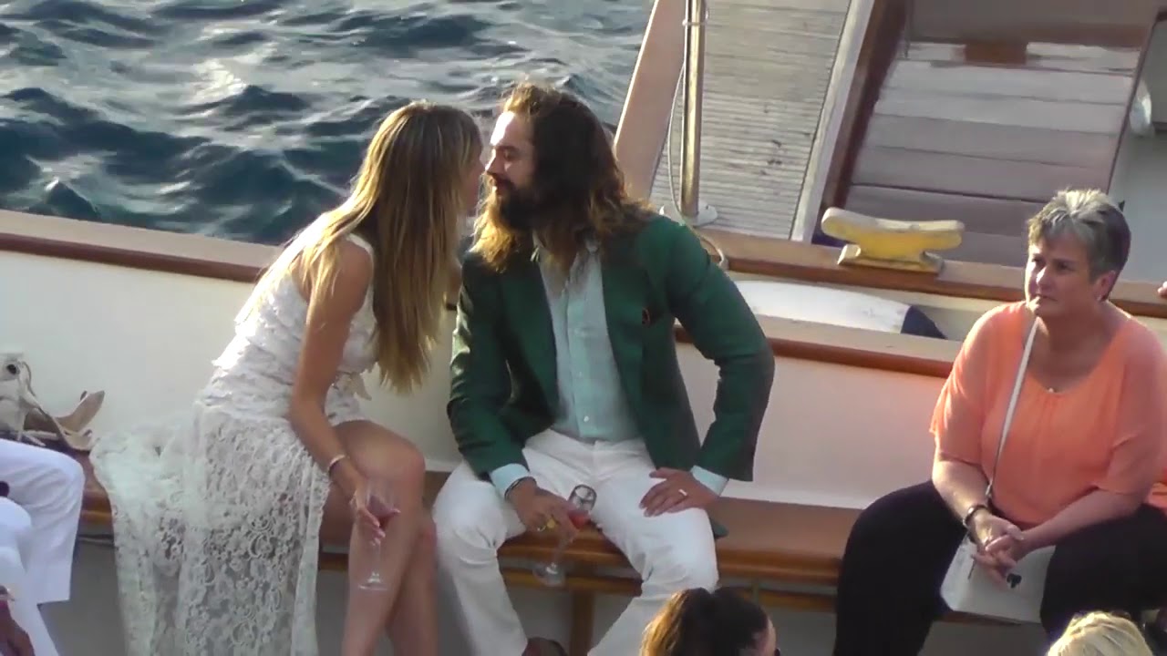 Heidi Klum y Tom Kaulitz wedding in Capri