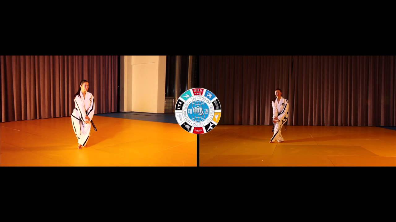 PO - EUN, Alexandra Kan (Russia), IV Dan Taekwon-Do (ITF), 11 Tul, 11 Pattern