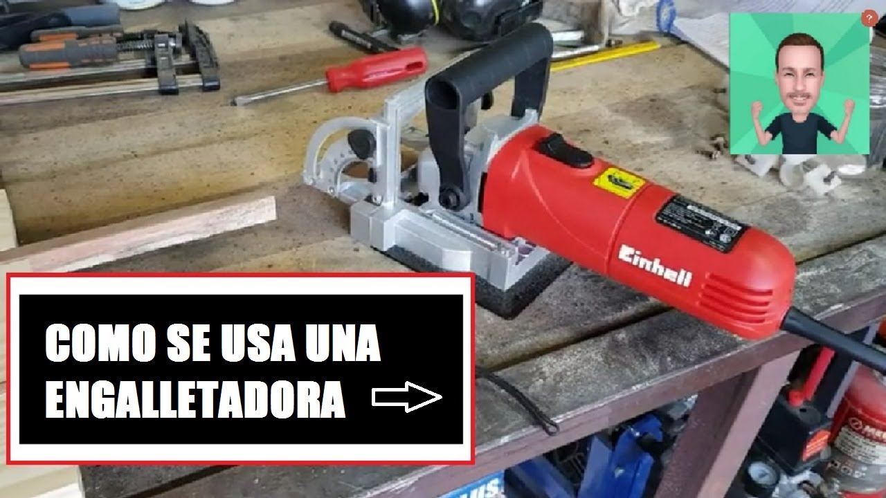 Engalletadora fresadora carpinteria 860w tc-bj 900 einhell