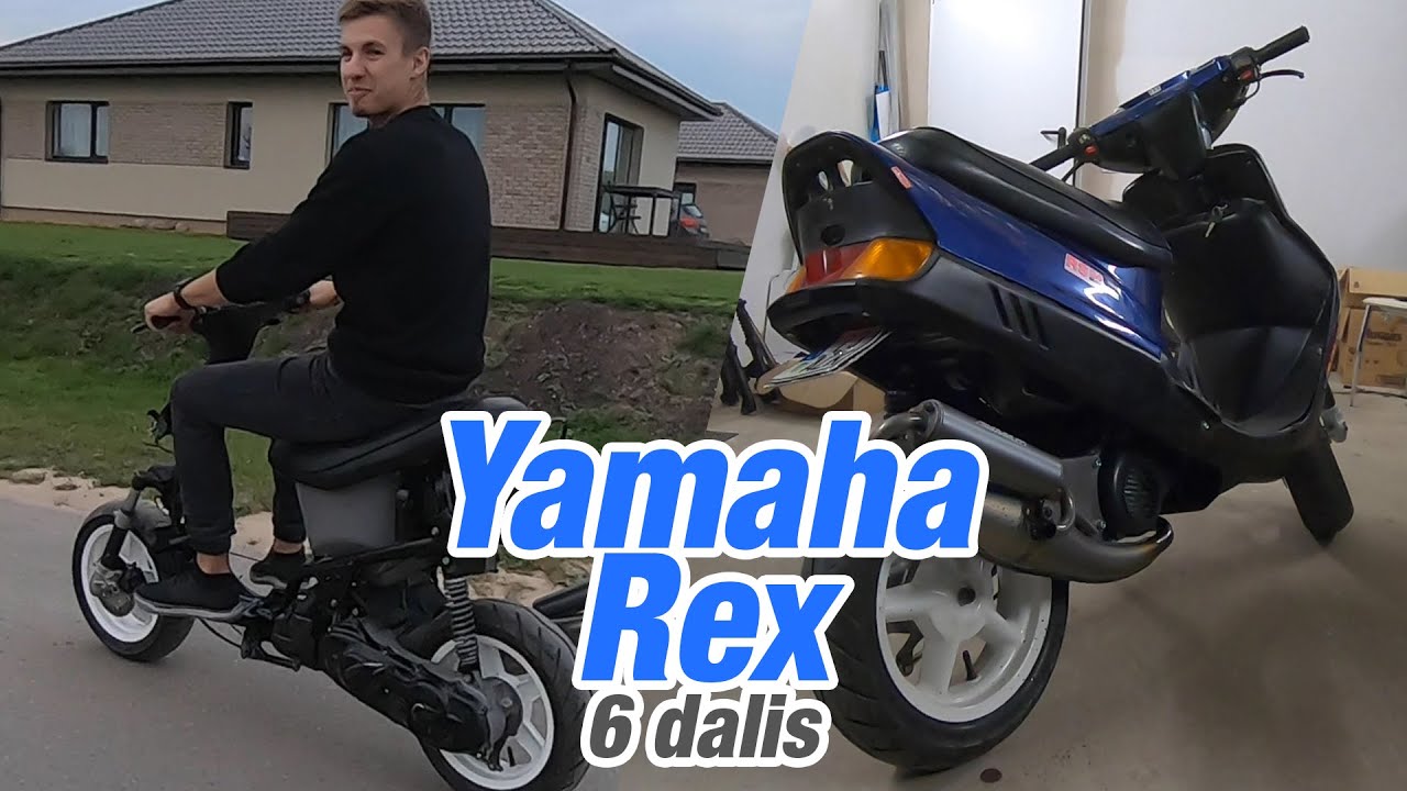FINIŠO TIESIOJI / Yamaha Rex EP6 / USTUNT PROJEKTAI