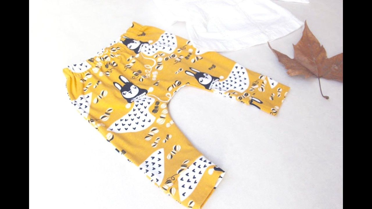 DIY Pantalon legins bebe (modelo 1)