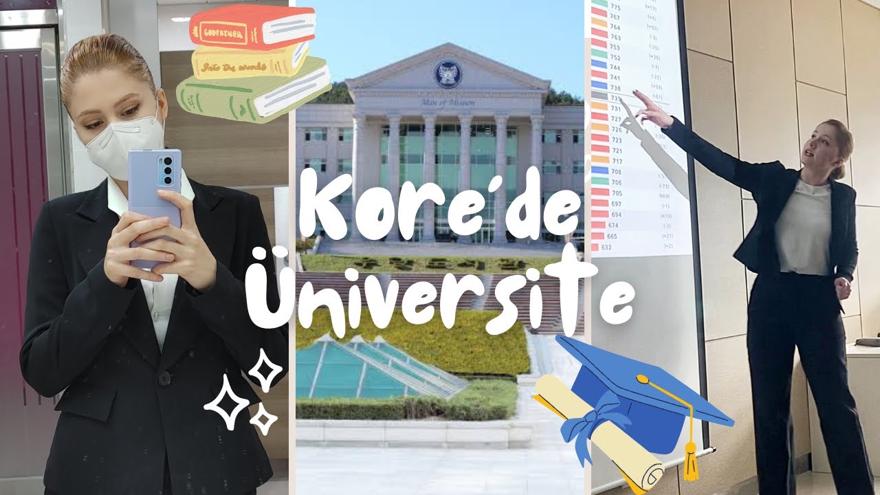 KORE'DEKİ ÜNİVERSİTEMDE BİR GÜN 🇰🇷Turizm ve Otel bölümü