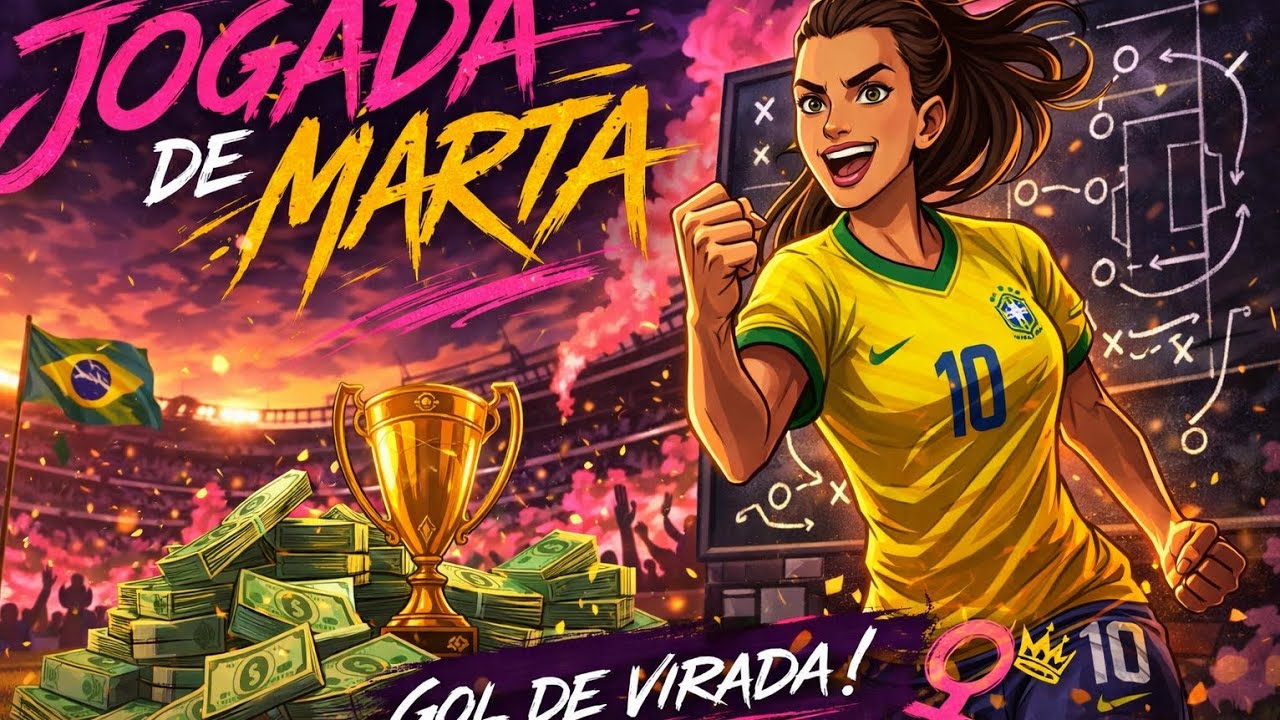 Jogada de Marta (Gol de virada) - (@prodJozua)
