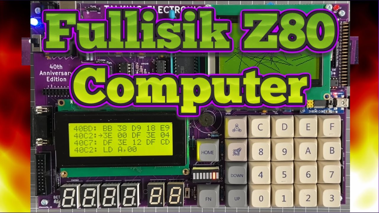 Одноплатный компьютер TEC-1G Z80