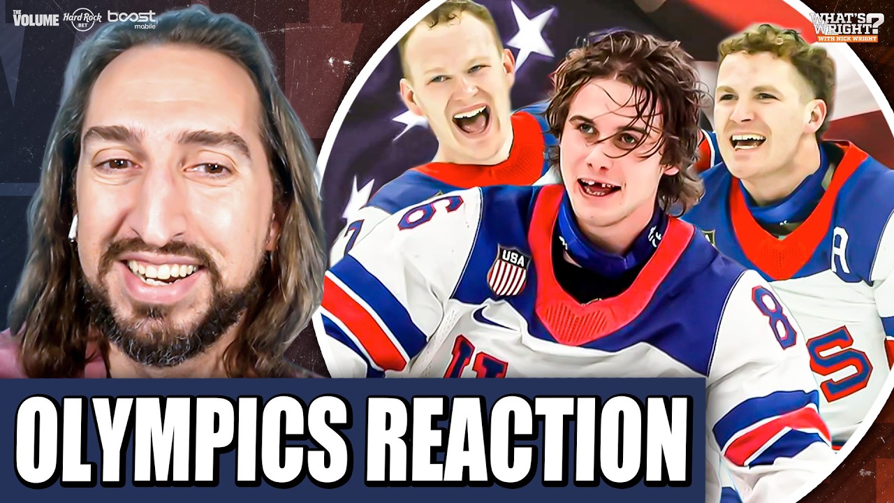 Nick Wright REACTS to USA's GOLD MEDAL vs. Canada, 2026 Winter Olympics + Jaylen Brown NBA MVP?