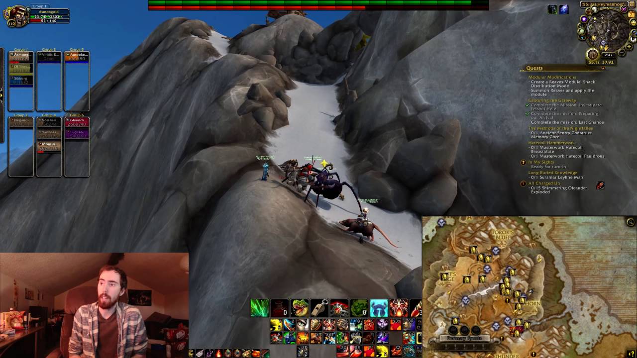 How to get the World Quest for Kosumoth that Rewards the Fathom Dweller Mount and Hungering Claw Pet
