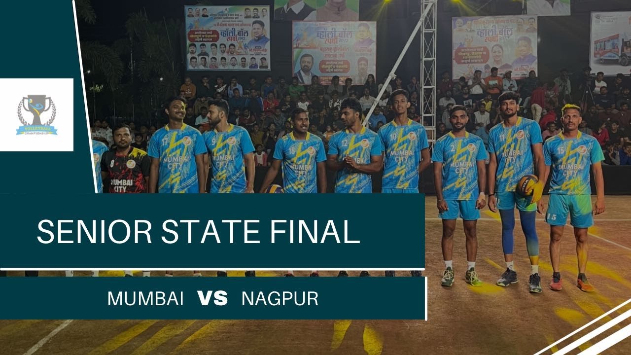 final match Mumbai city vs Nagpur |Maharashtra senior state volleyball championship | Badlapur,Thane