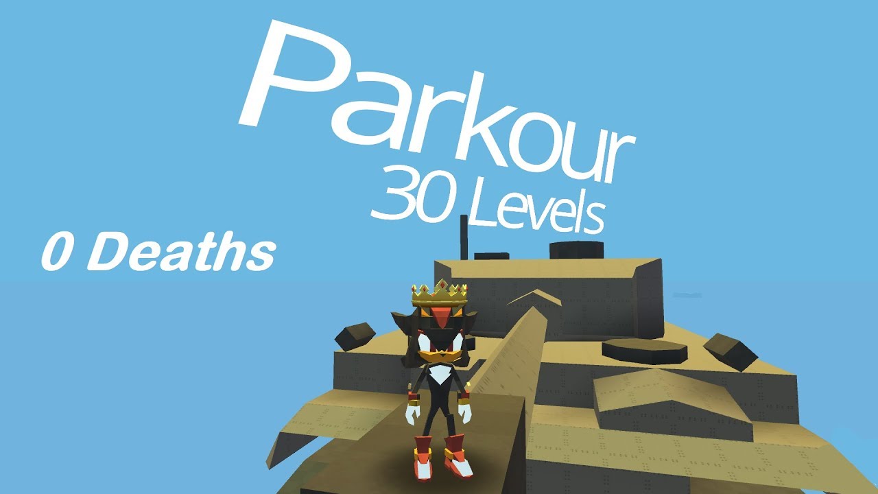 Speedrun #1: ☑️ Parkour 30 levels ☑️ by lo_RD - 0 deaths (Almost Perfect run!) | Kogama