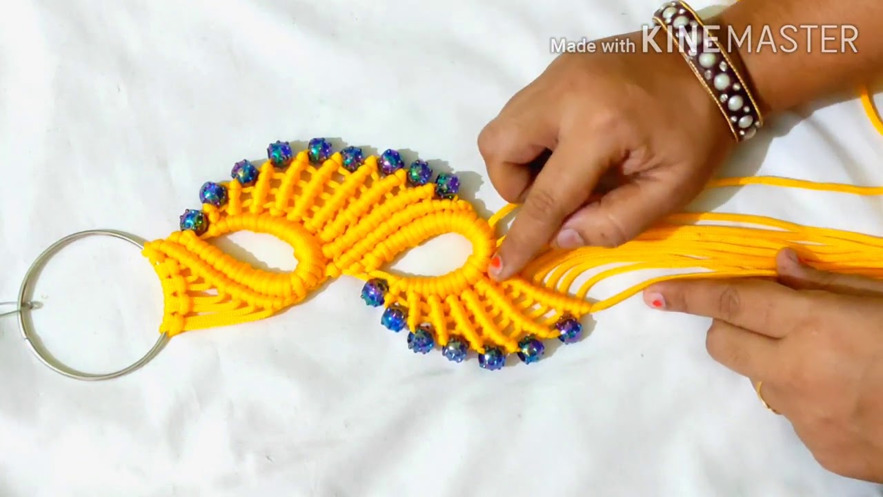 Beautiful Macrame Key Hanger