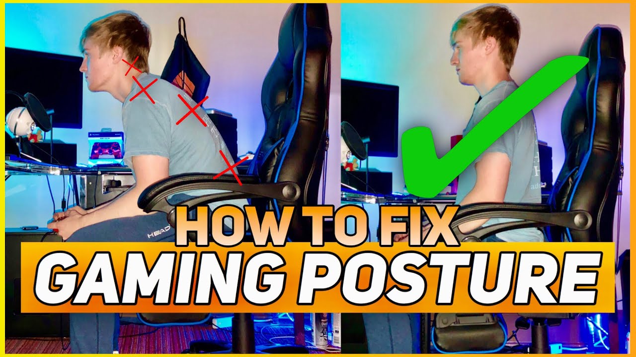 Why Your Gaming Posture SUCKS (& How To Fix It)
